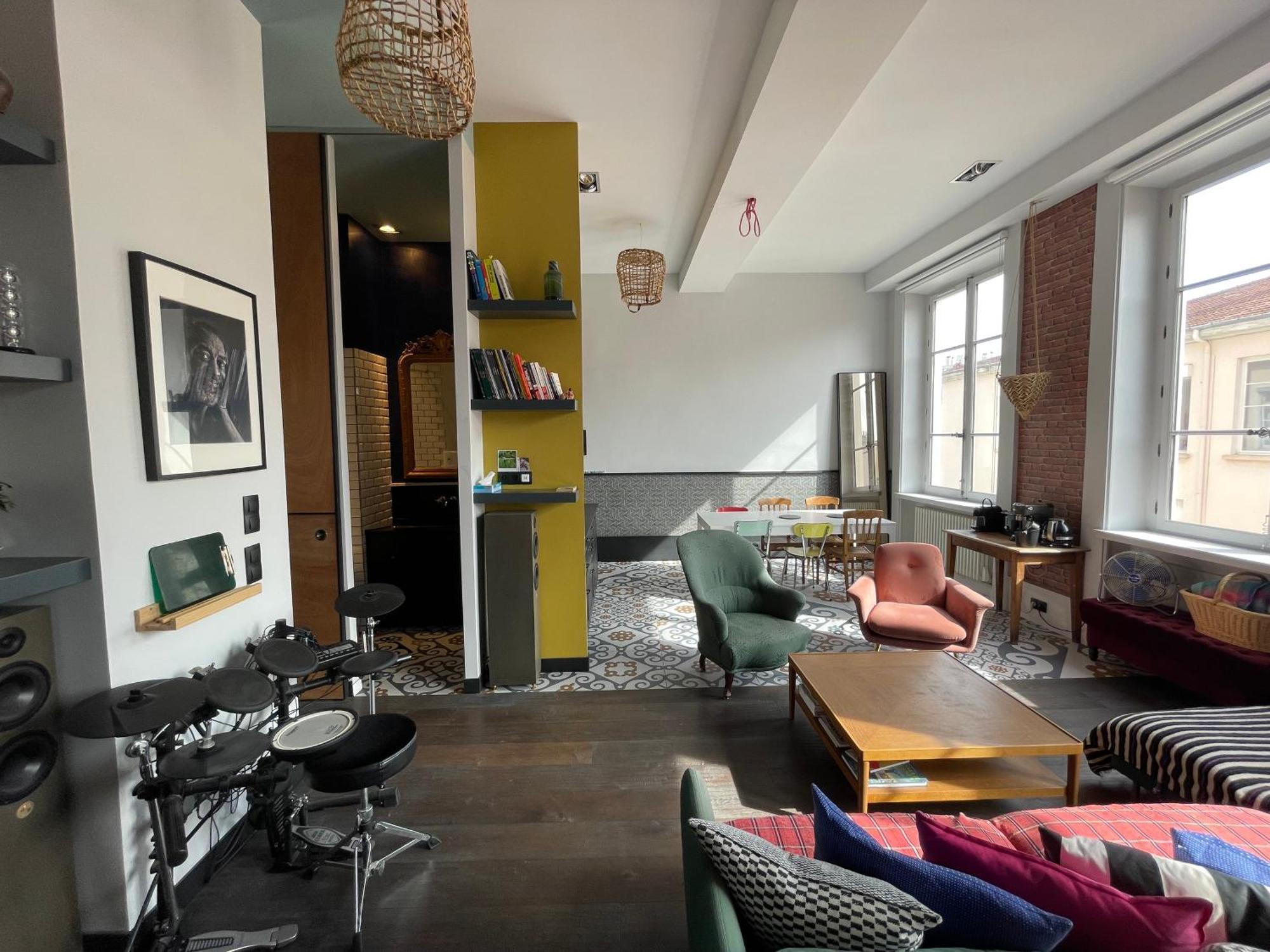 Ferienwohnung Lyon4 Cocooning Centre Croix Rousse 86M2-4P Exterior foto