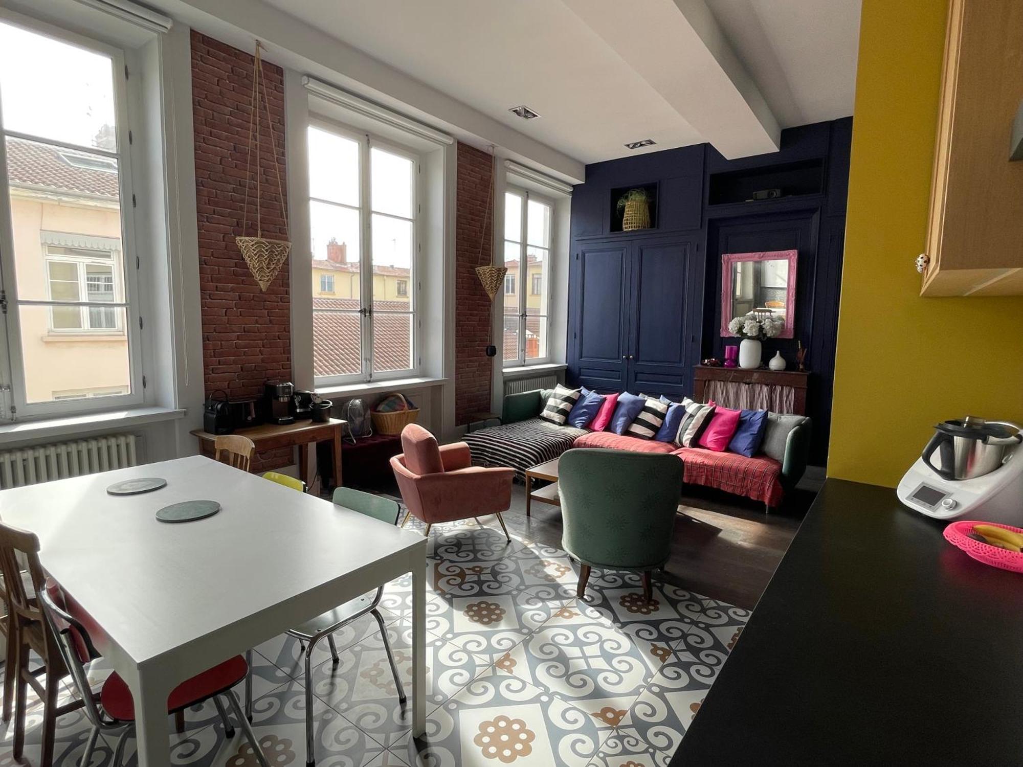 Ferienwohnung Lyon4 Cocooning Centre Croix Rousse 86M2-4P Exterior foto