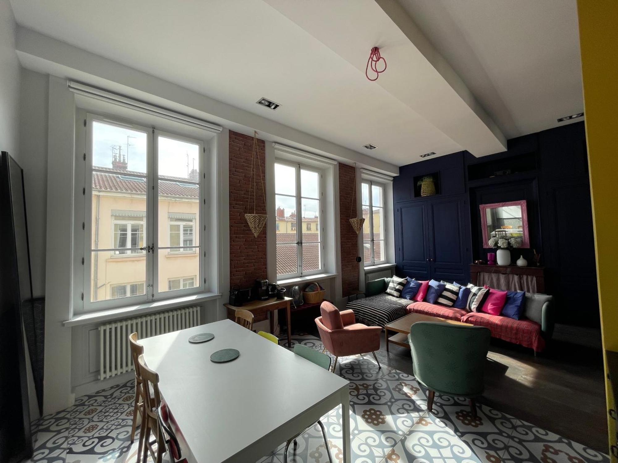 Ferienwohnung Lyon4 Cocooning Centre Croix Rousse 86M2-4P Exterior foto
